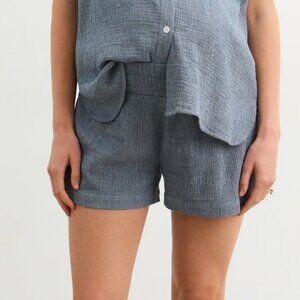 The Willa Short in Navy/White by HATCH Size 2
